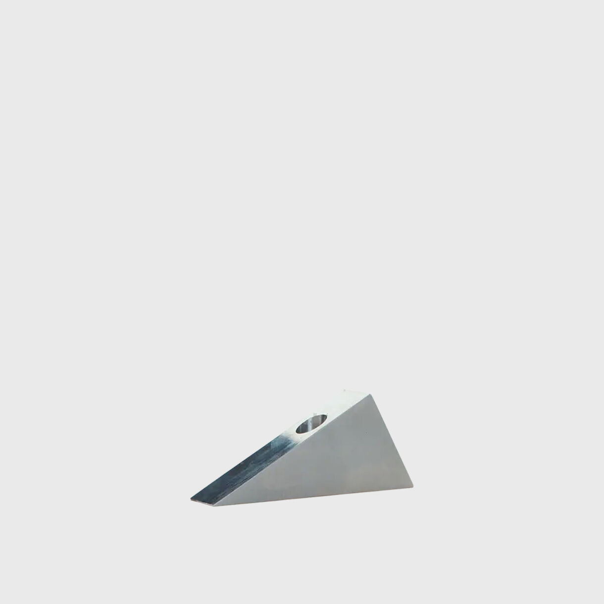 Silhouette Candleholder, Triangular, Aluminium