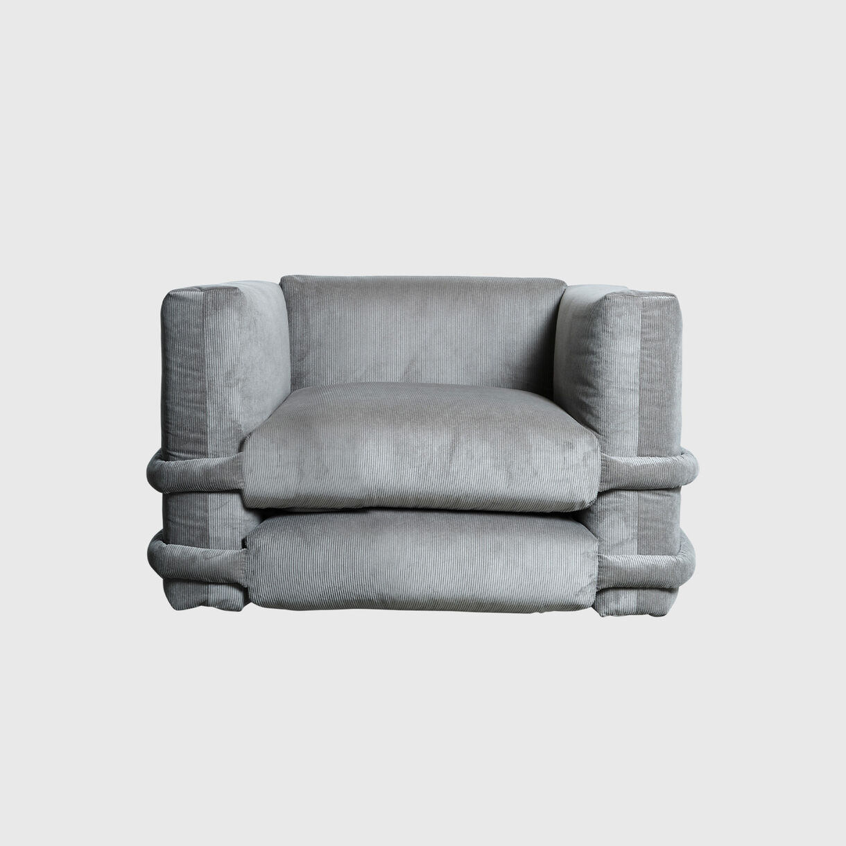 Pillow Armchair, Ash Corduroy