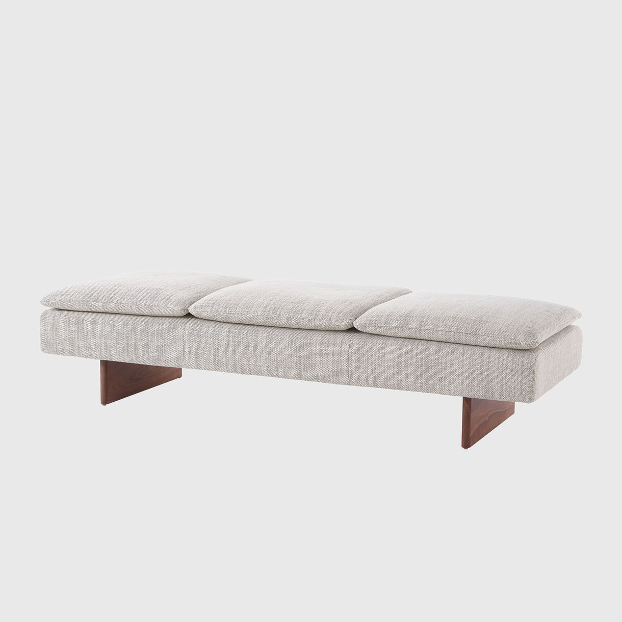 Mantle Bench, 3 Seat, Capri - Stone