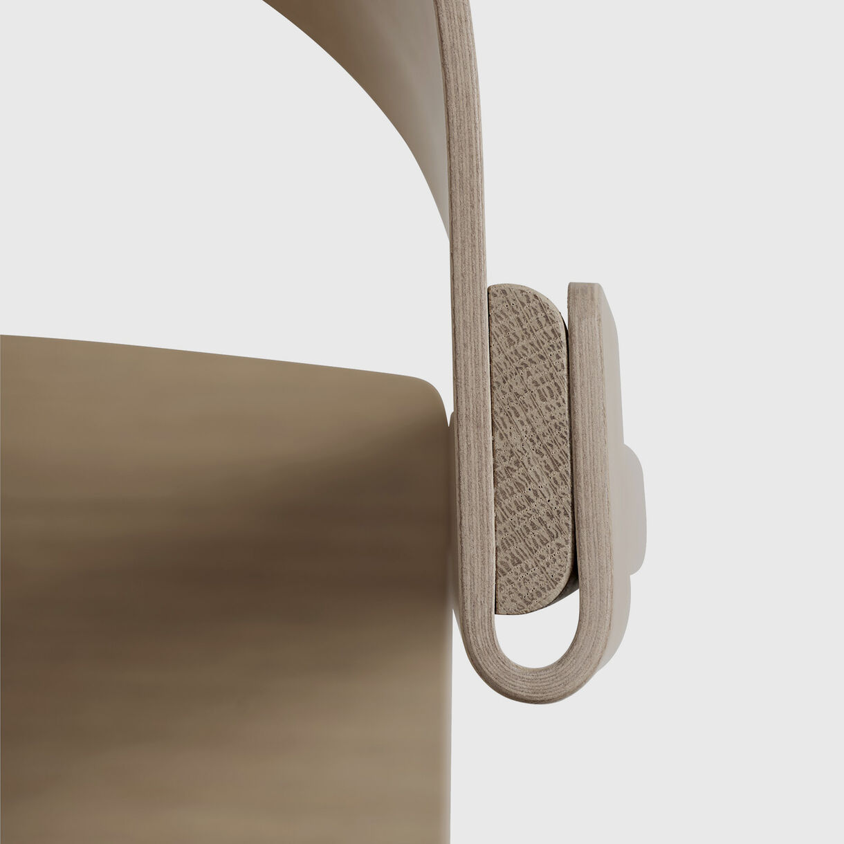 Cover Side Chair, Oak