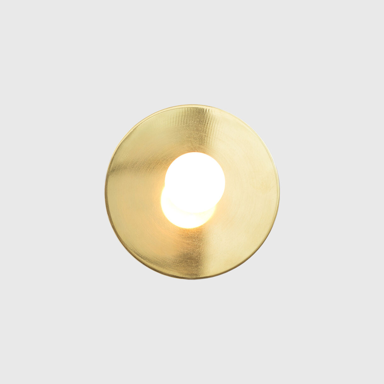 Dot 03 Wall Lamp, Hardwire, Brass