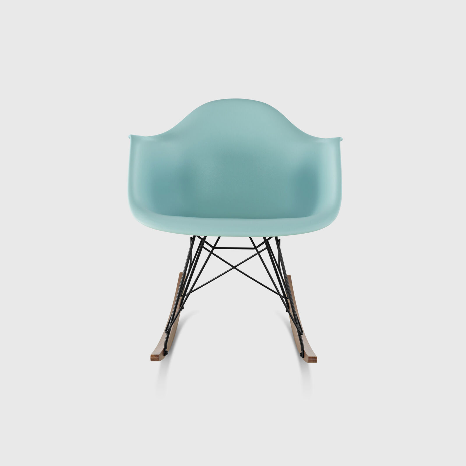 Eames molded plastic rocking chair deals