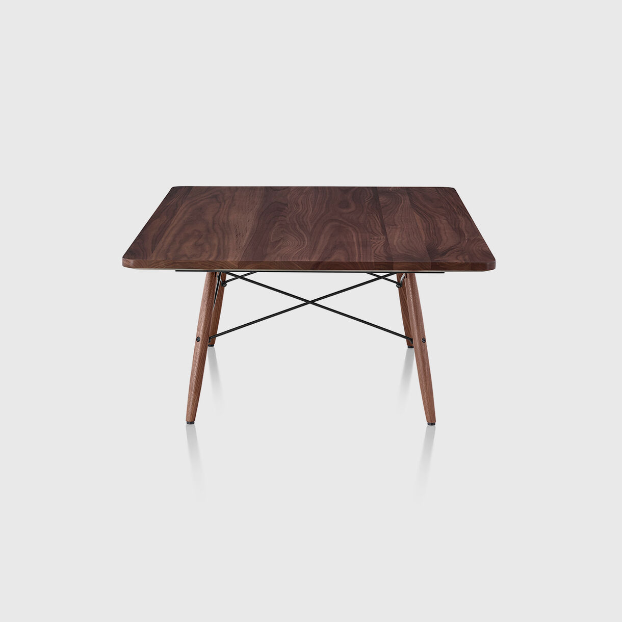 Eames Coffee Table, Walnut & Black