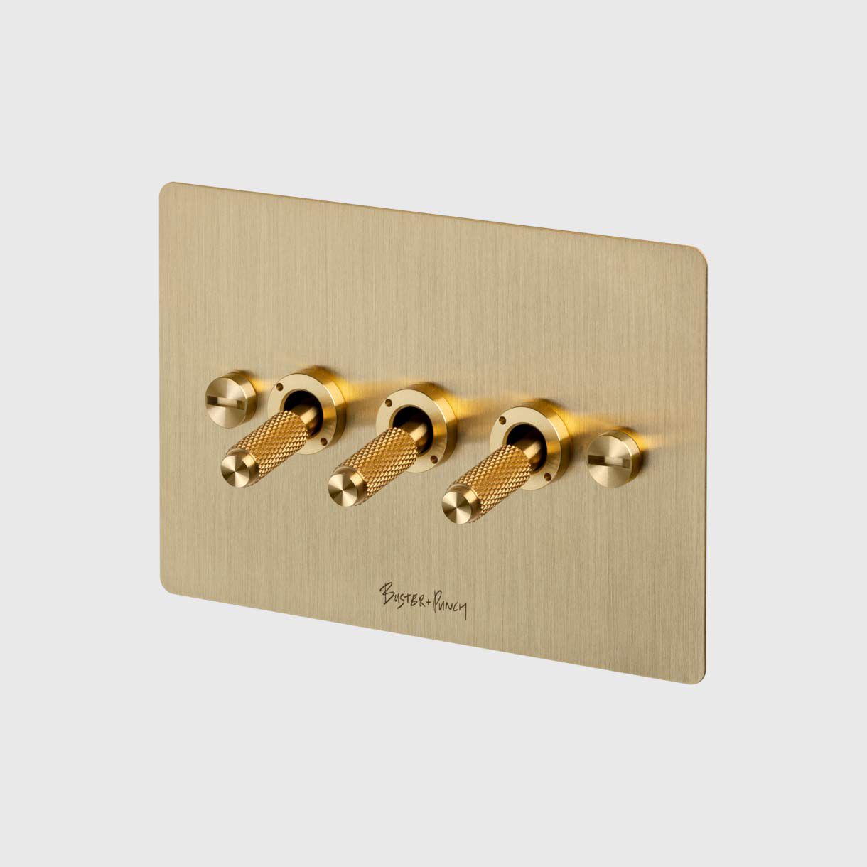 3G Toggle Switch, Brass