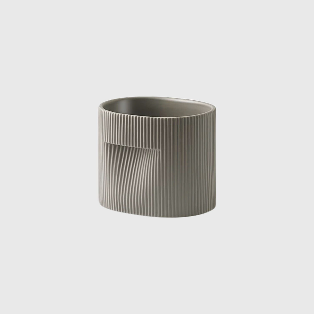 Ridge Planter, Taupe, Small