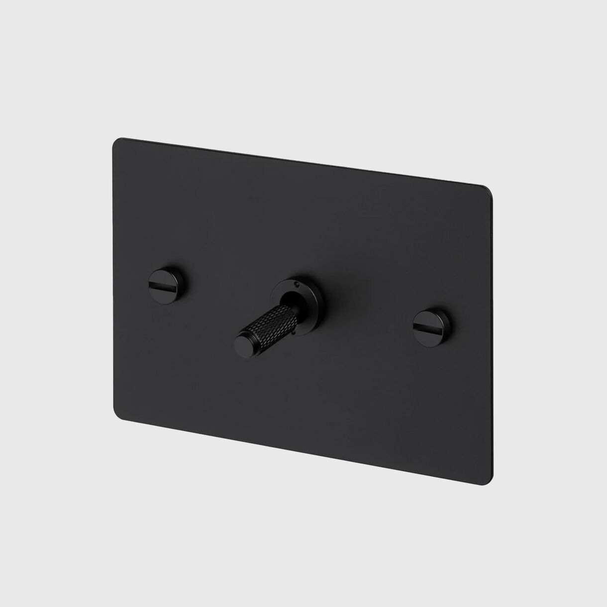 1G Toggle Switch, Cross, without Logo, Black