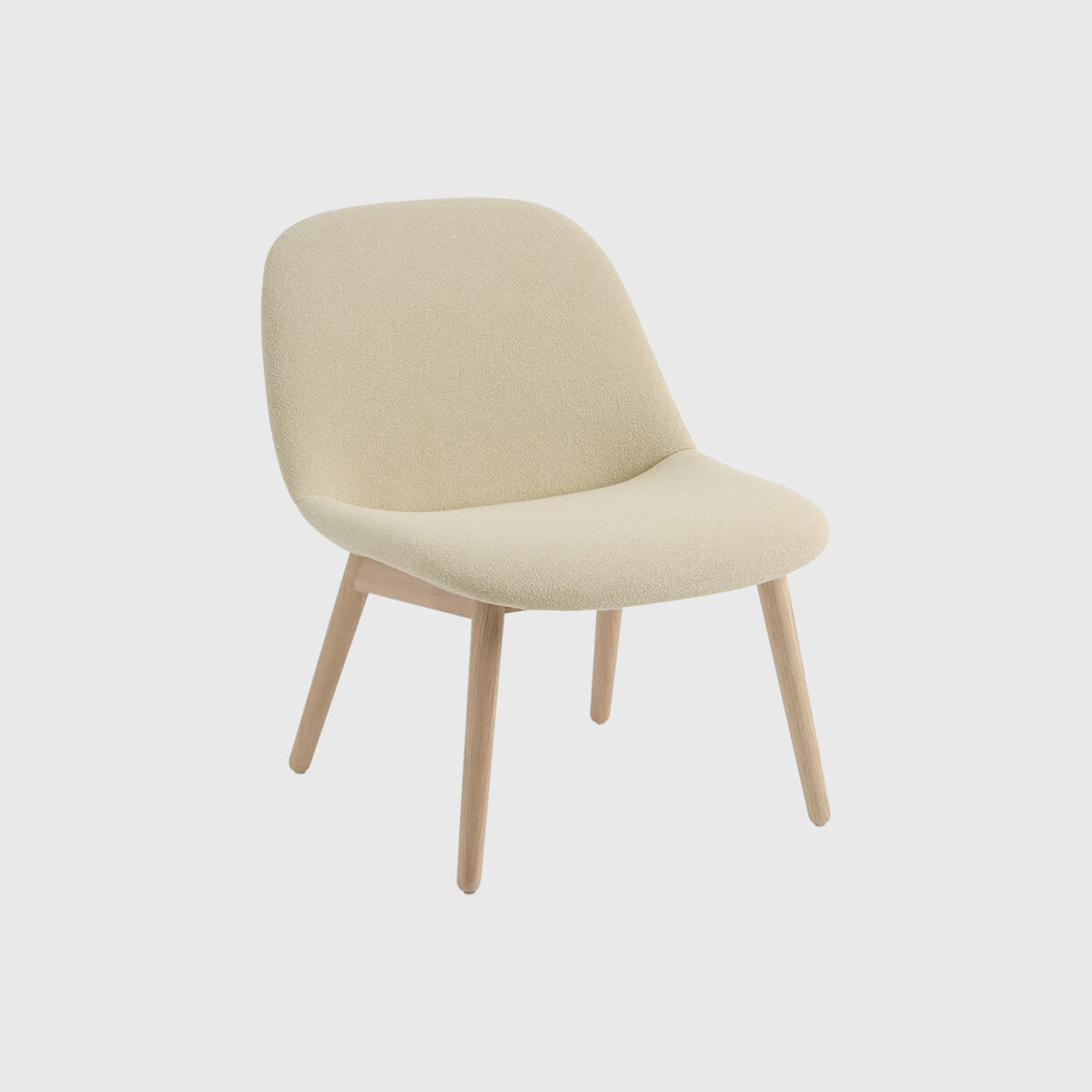 Fiber Soft Lounge Chair, Oak Acca 231