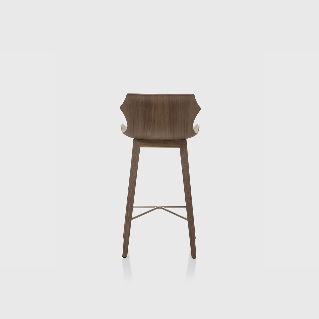 Petal Counter Stool, Walnut