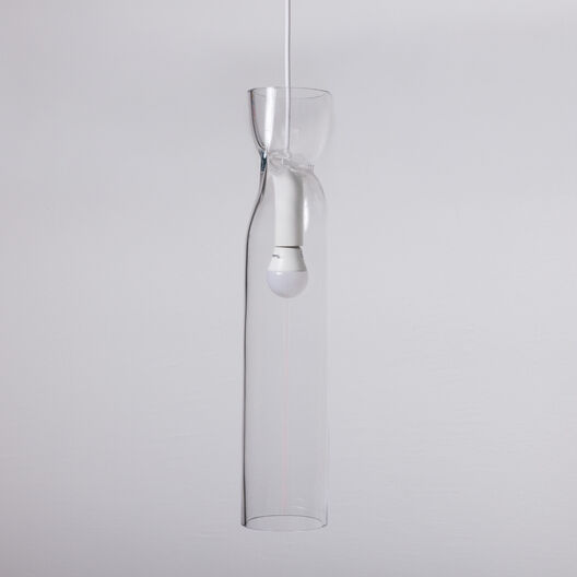 Press Pendant Lamp, Clear