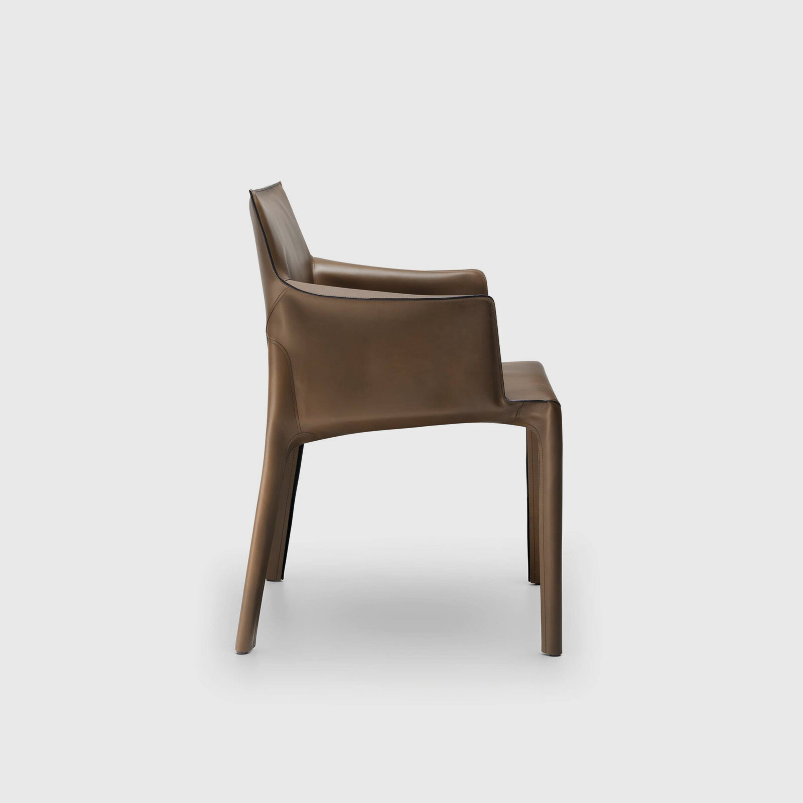Walter Knoll Saddle Chair With Arms Living Edge