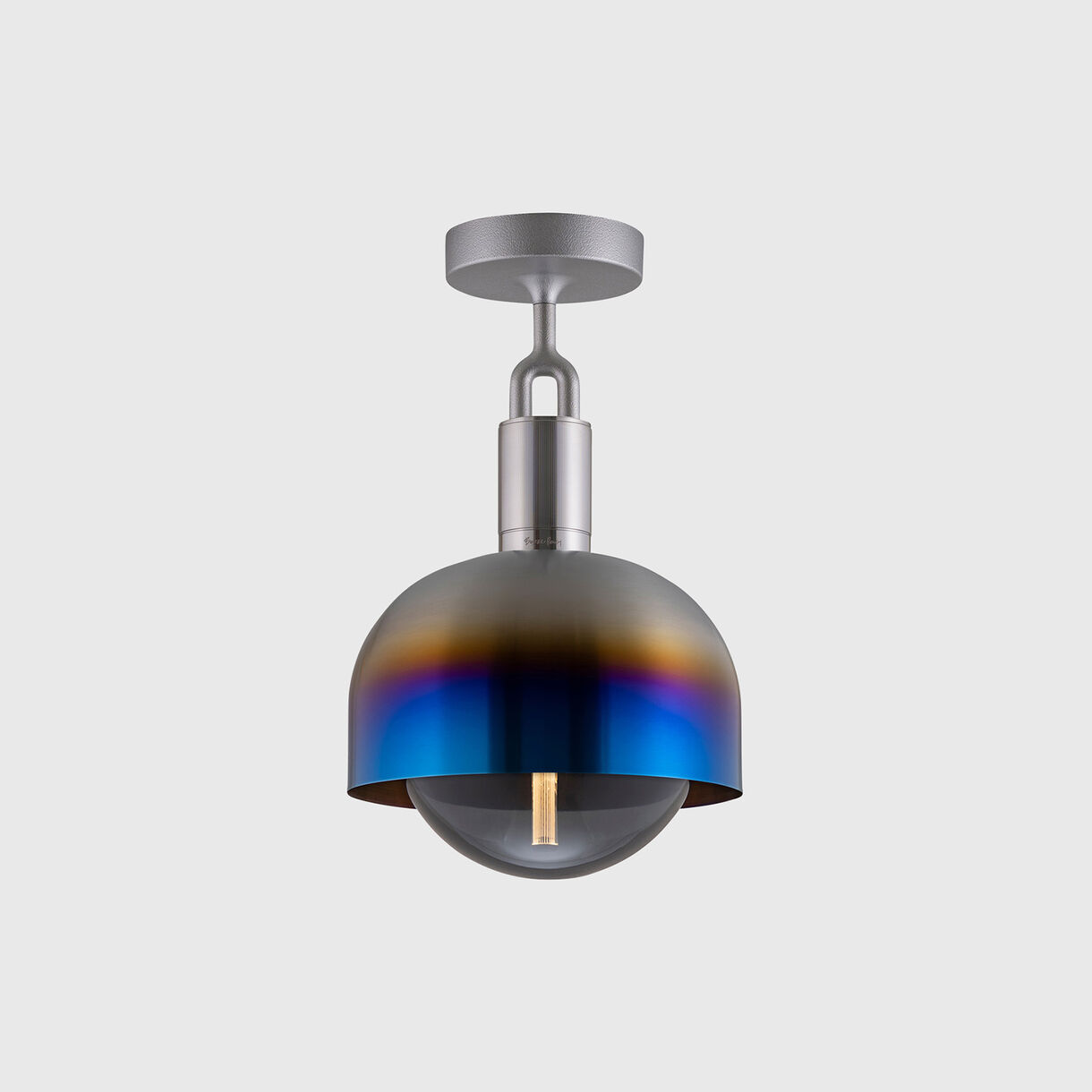 Forked Ceiling Shade & Globe