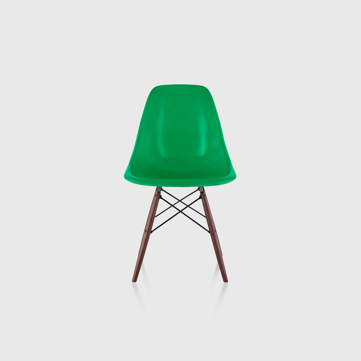 Eames Moulded Fibreglass Side Chair, Dowel Base