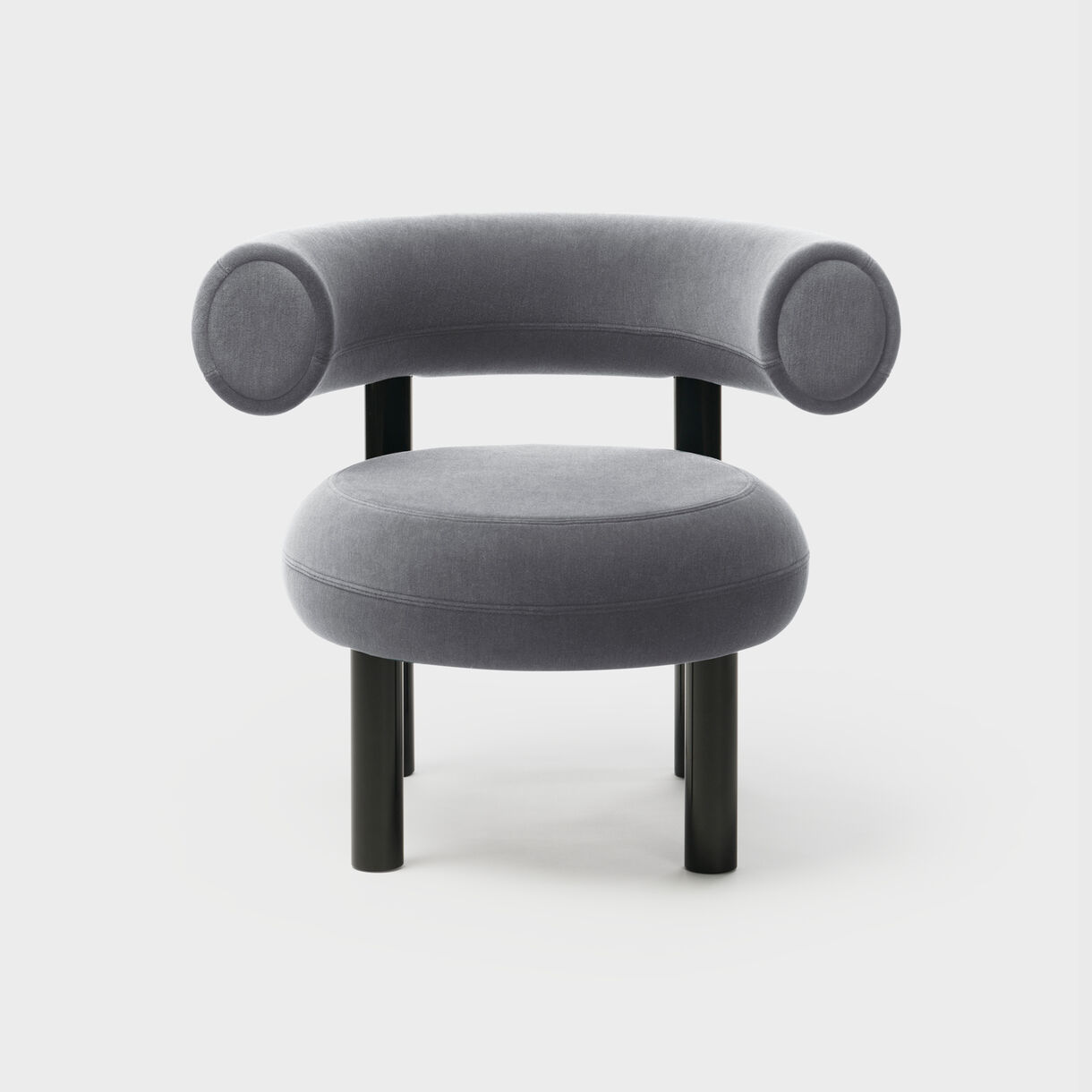 Fat Lounge Chair, Gentle 2 - Light Grey
