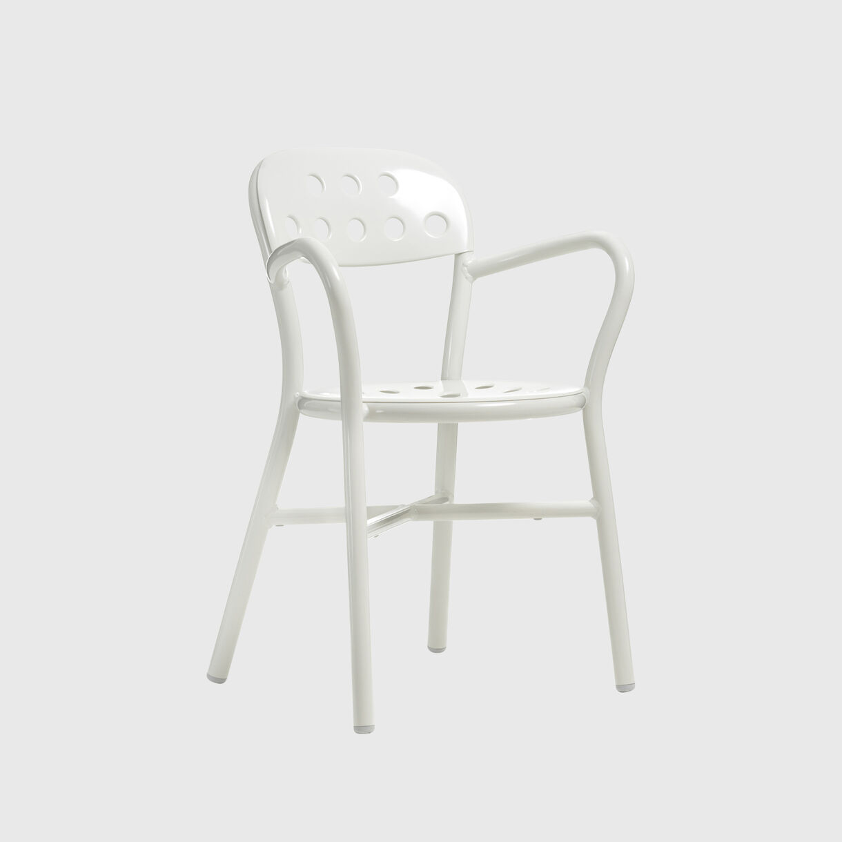 Pipe Armchair, White