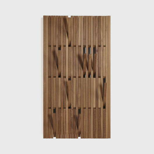 Piano Coat Rack, Large, Teak