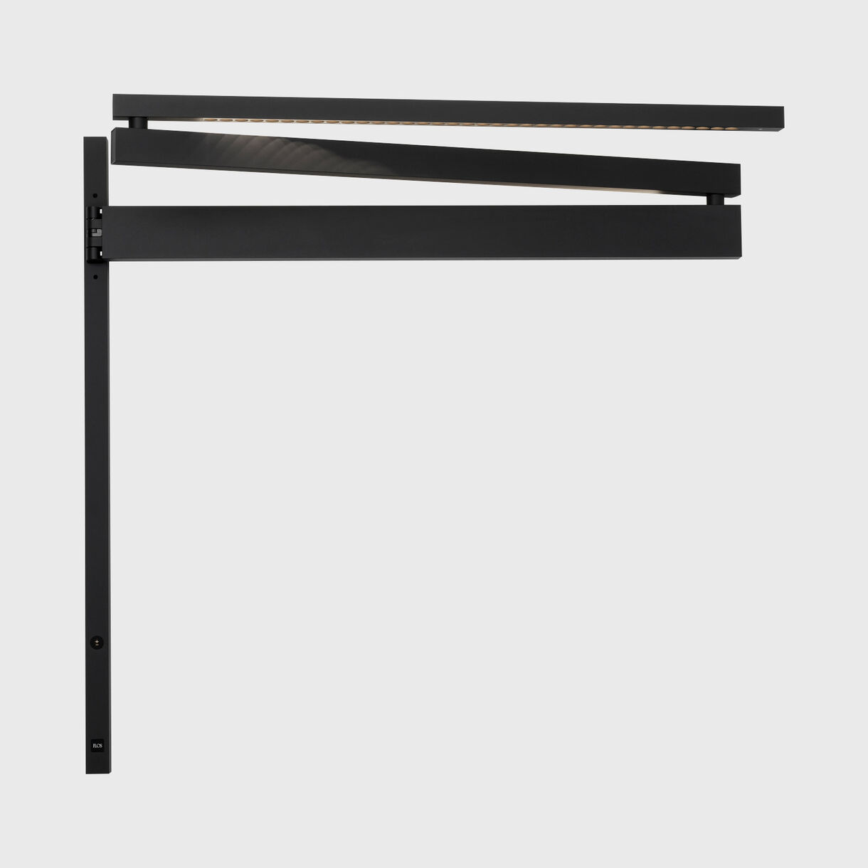 Black Flag Wall Light, Black