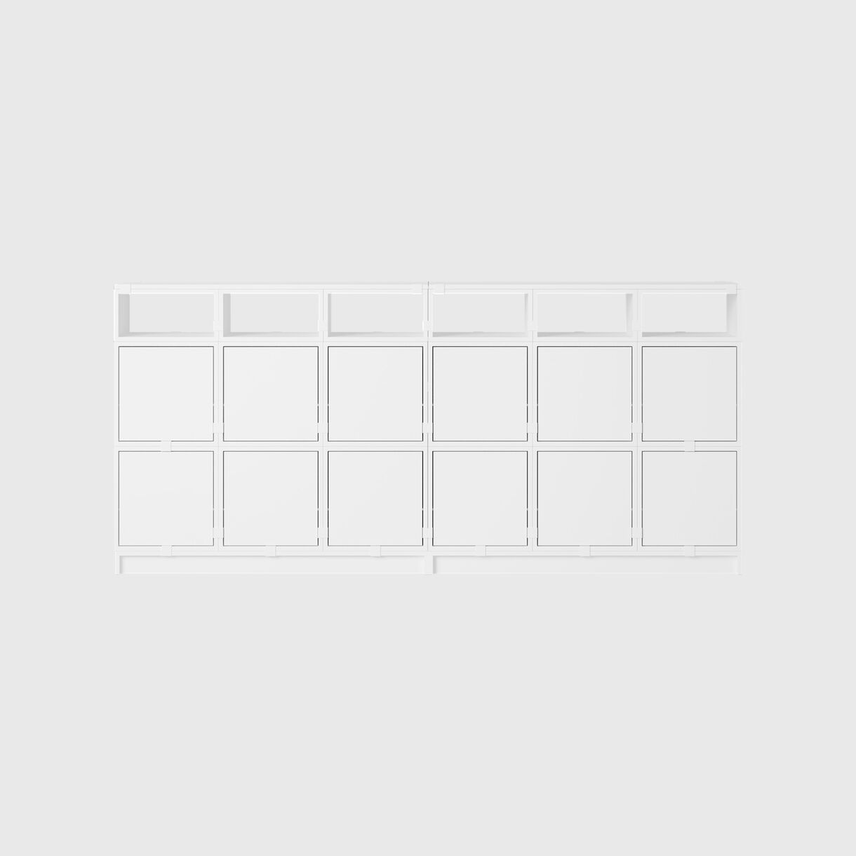 Stacked Sideboard Config. 1, White