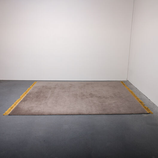 Kavir Rug, Taupe & Mustard