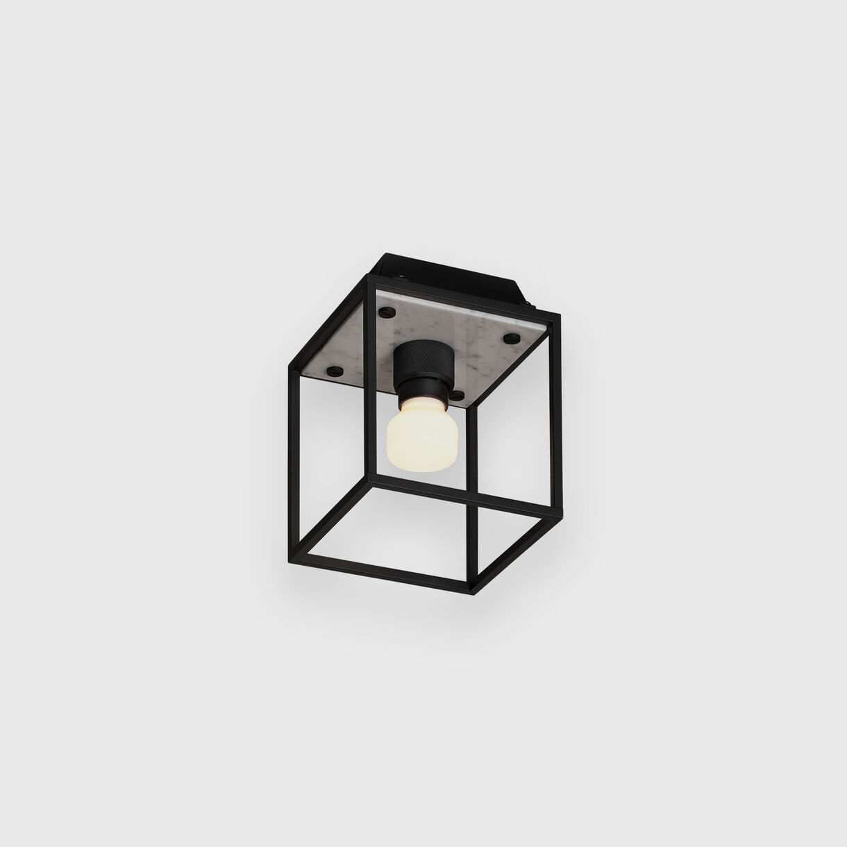 Caged Ceiling, Small, White