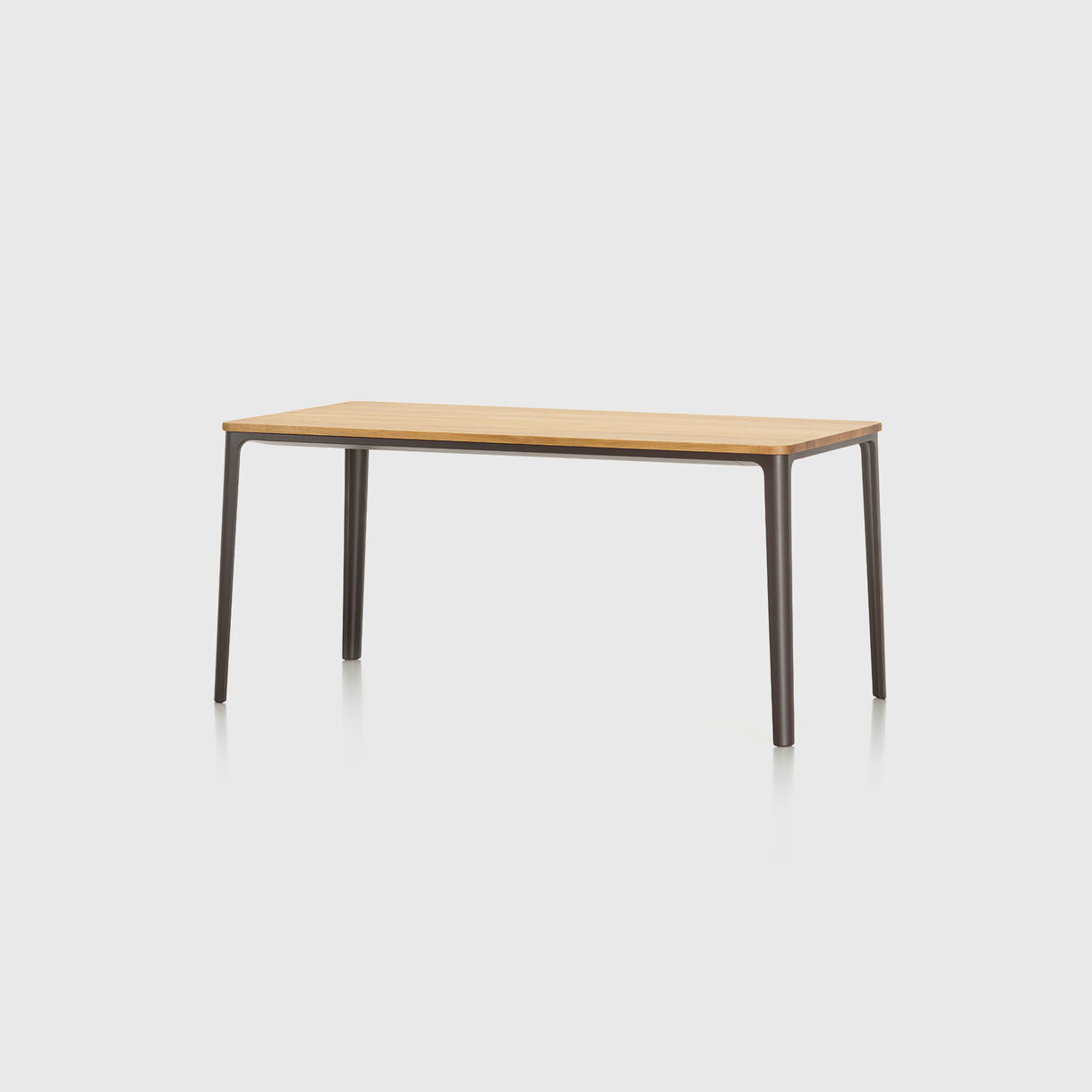 Plate Dining Table, 2000, Natural Oak & Chocolate
