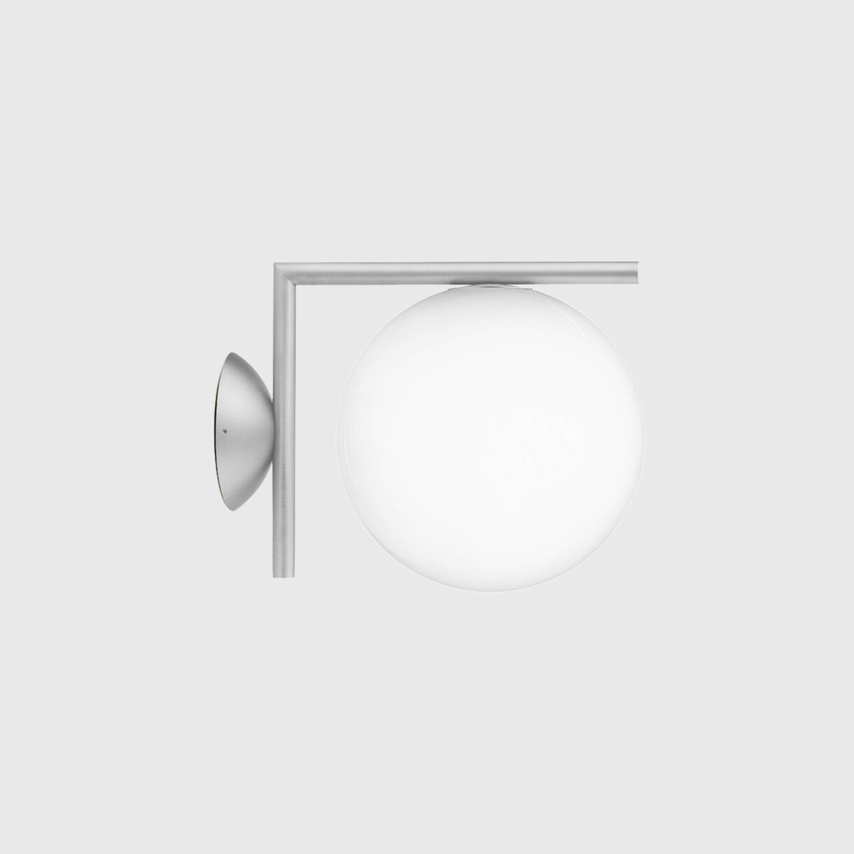 IC Outdoor Wall & Ceiling Lamp, Small, Stainless Steel
