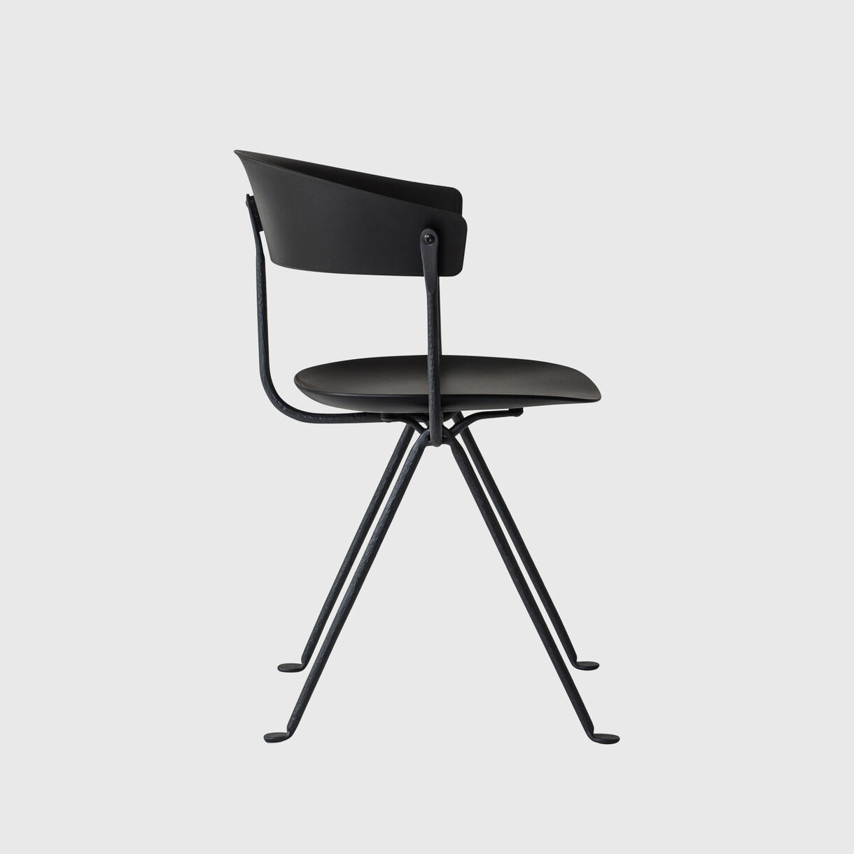 Officina Chair, Black, Grey Anthracite