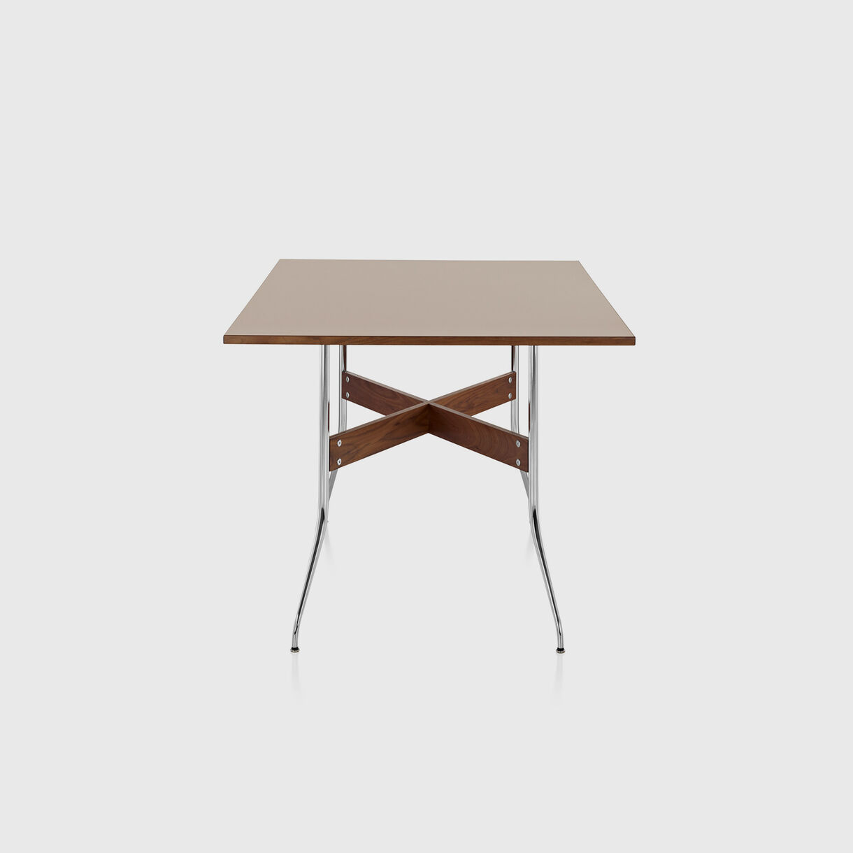 Nelson Swag Leg Dining Table, Rectangular, Walnut