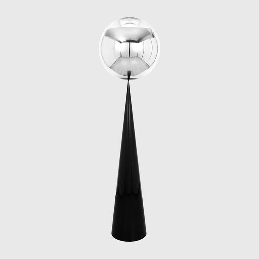 Mirror Ball Cone Fat Floor Lamp