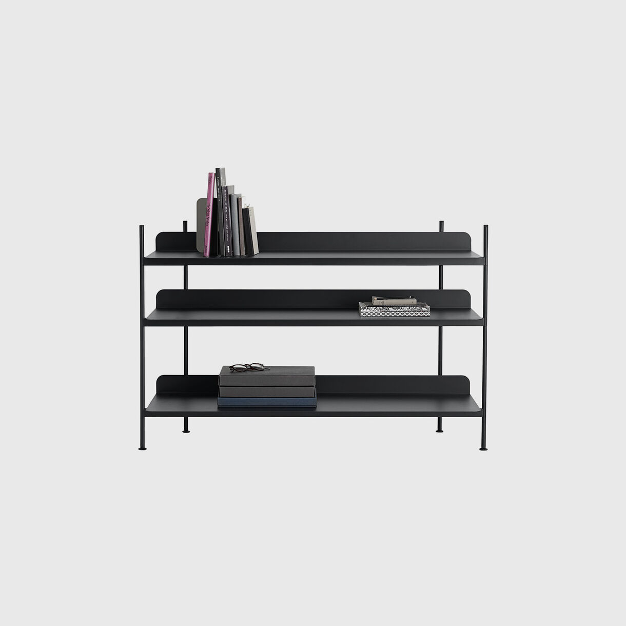 Compile Shelving System, Configuration 2, Black