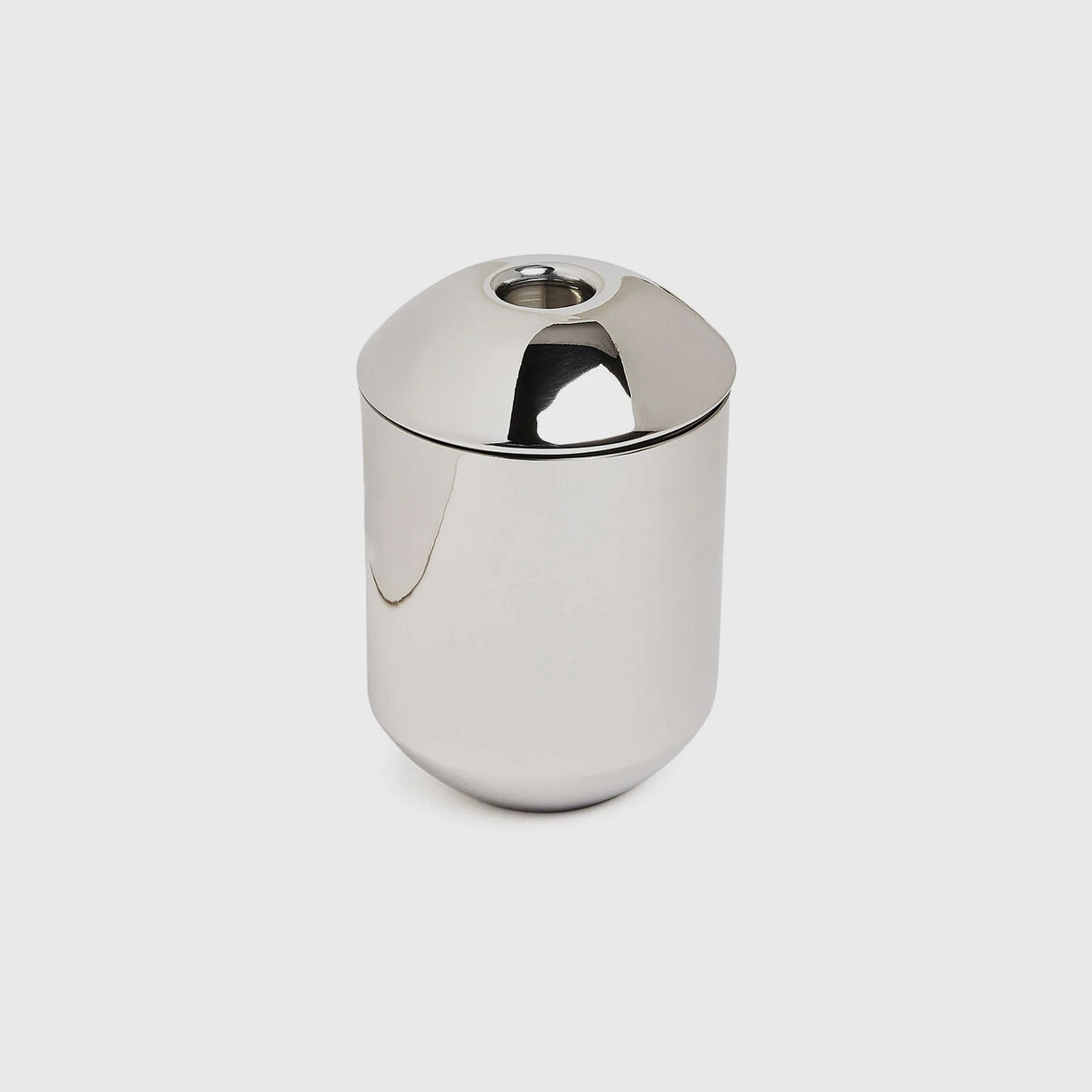 Form Tea Caddy, Stainless Steel