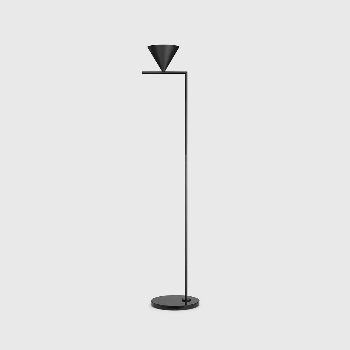 Captain Flint Floor Lamp, Black
