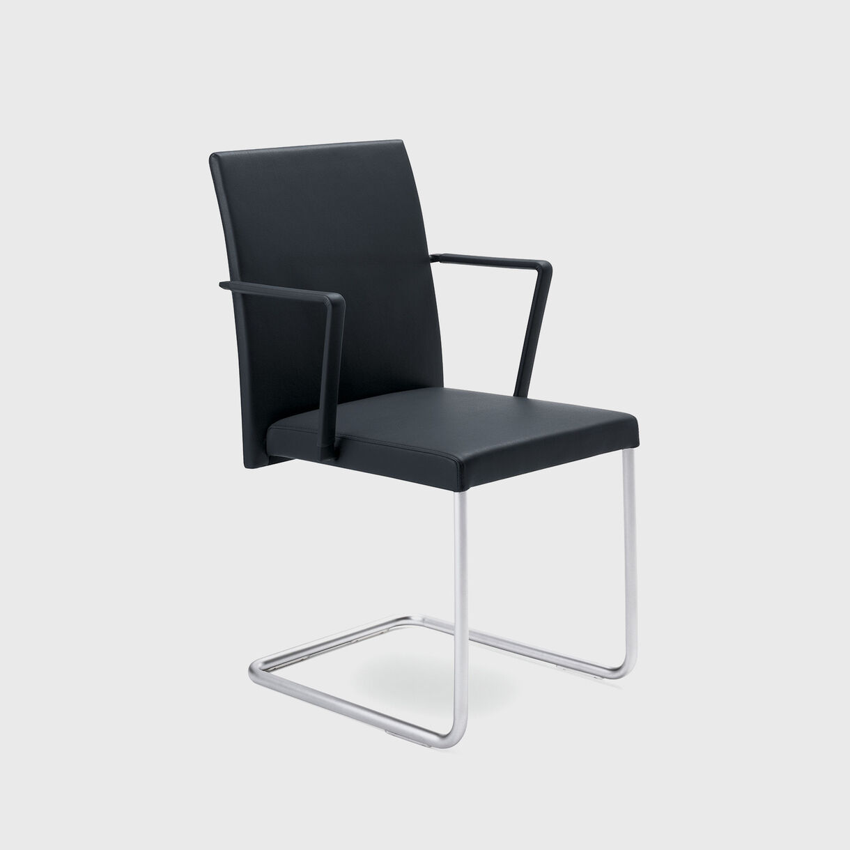 Jason Lite Chair, Black, Cantilever