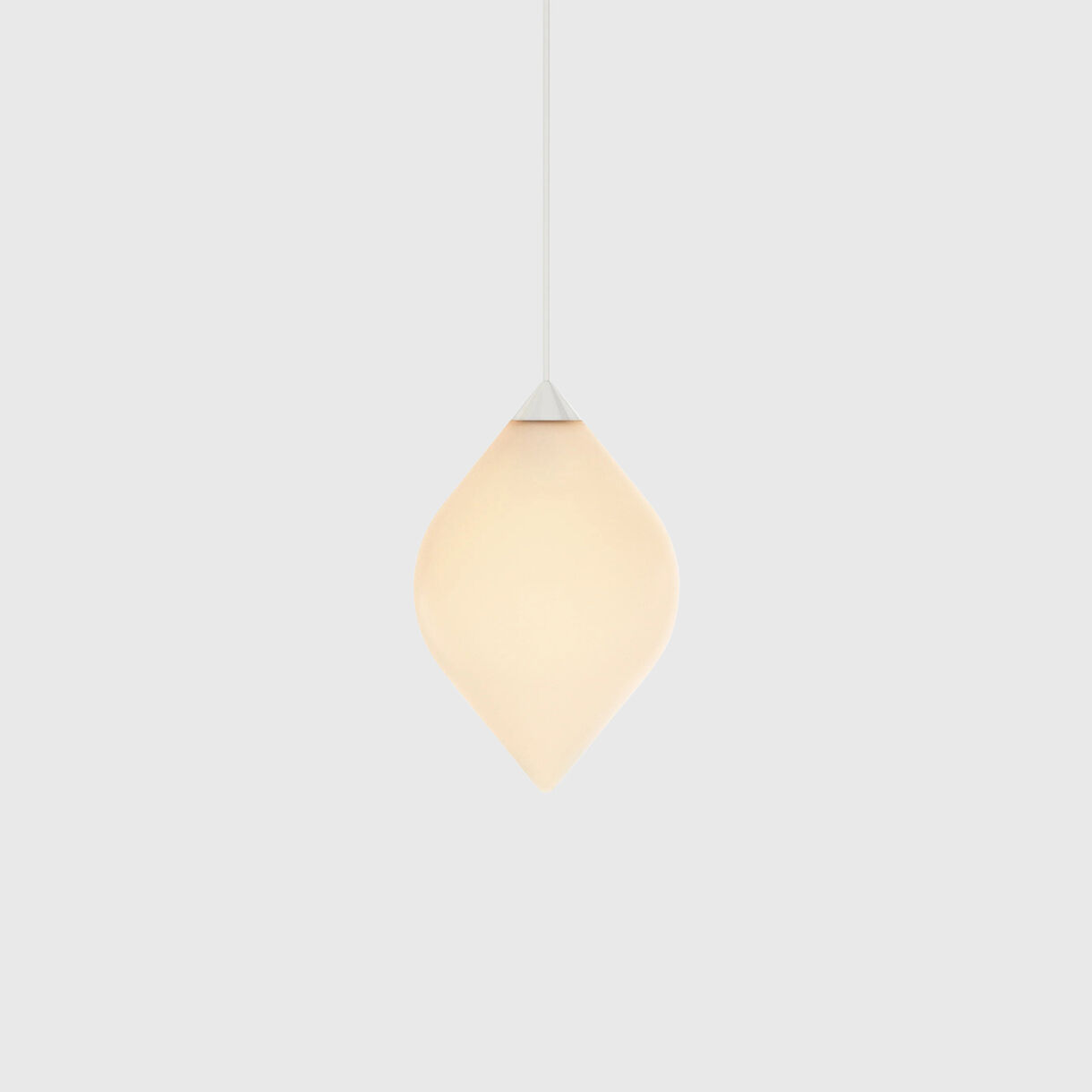 Flare Pendant, Top, Opal