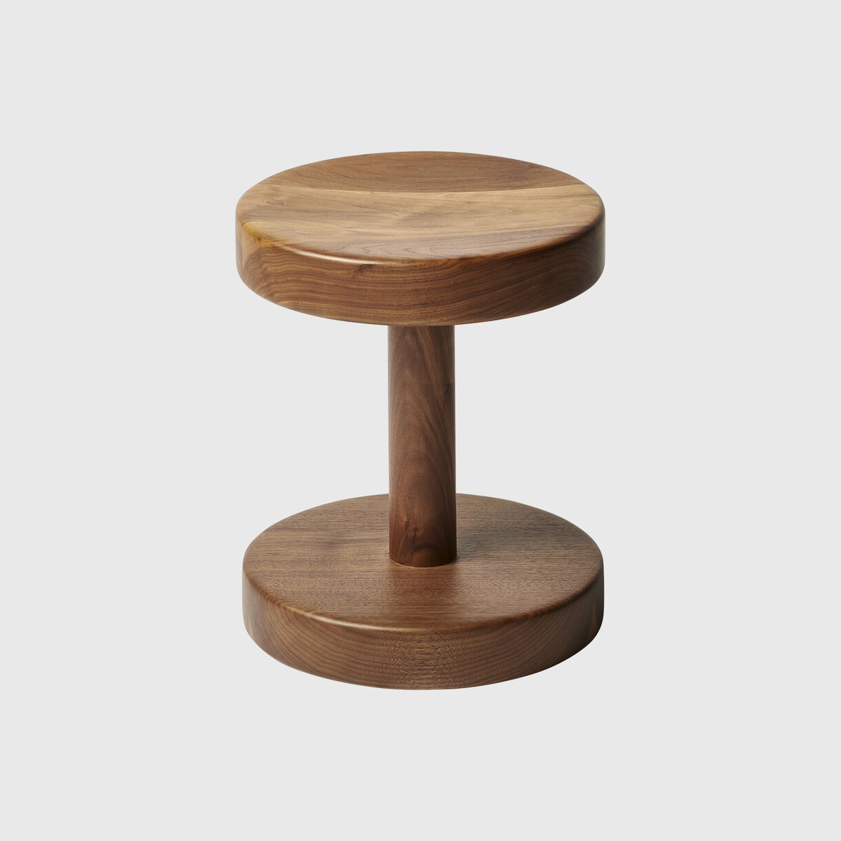 Spula Stool, American Walnut