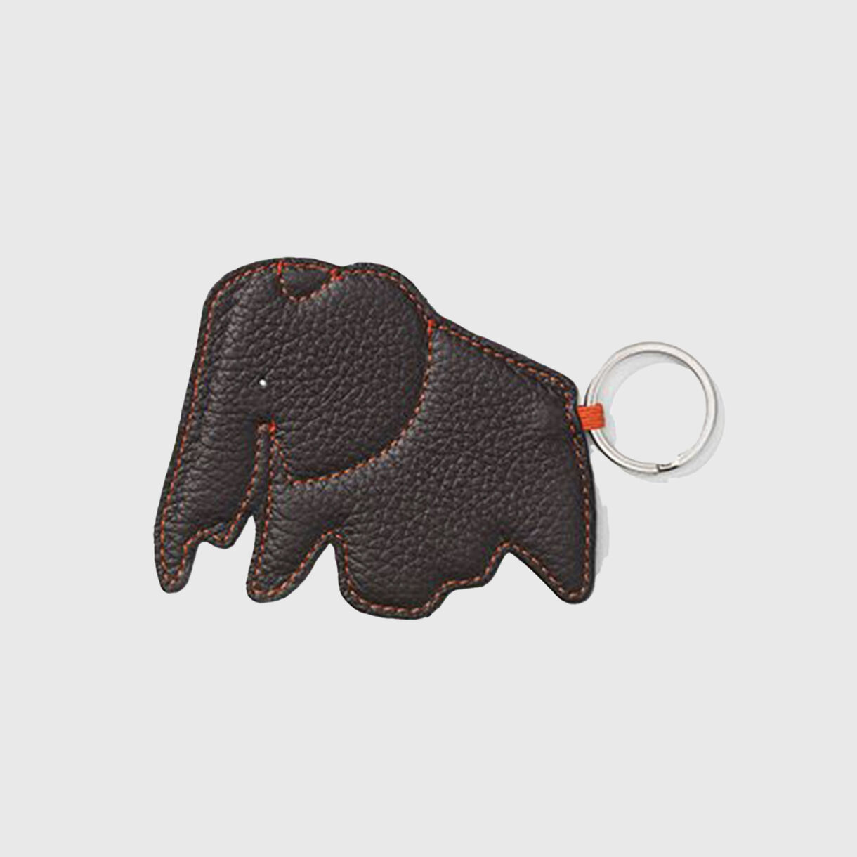 Elephant Key Ring, Chocolate
