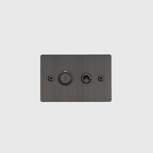 2G Toggle & Dimmer Switch, Linear