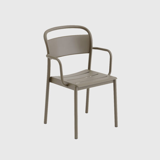 Linear Steel Armchair