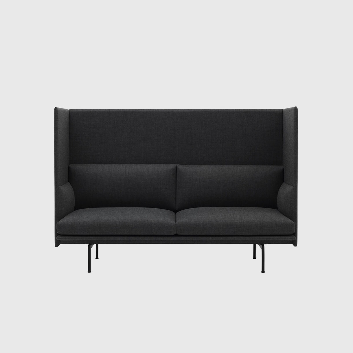 Outline Highback Sofa, 2 Seater