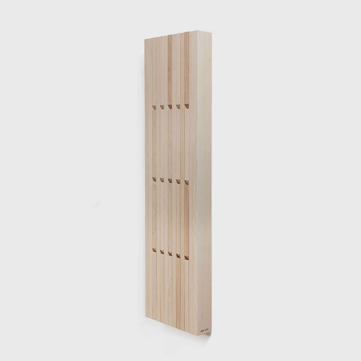 Piano Coat Rack, Small, Natural Ash