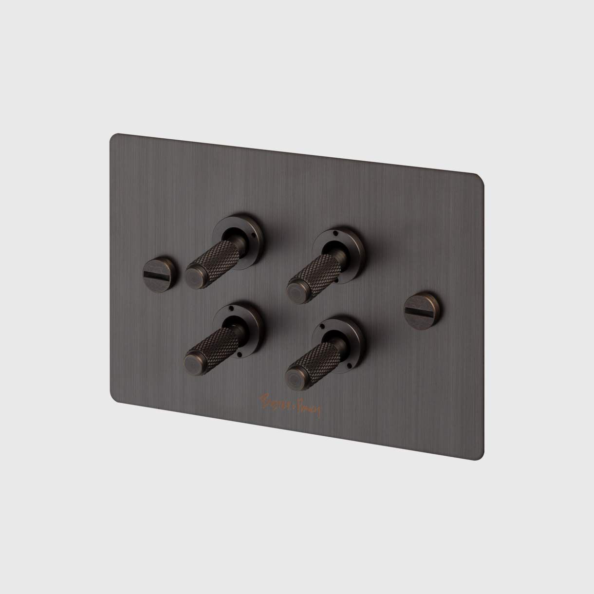 4G Toggle Switch, Smoked Bronze