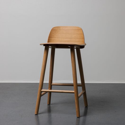 Nerd Counter Stool, Oak