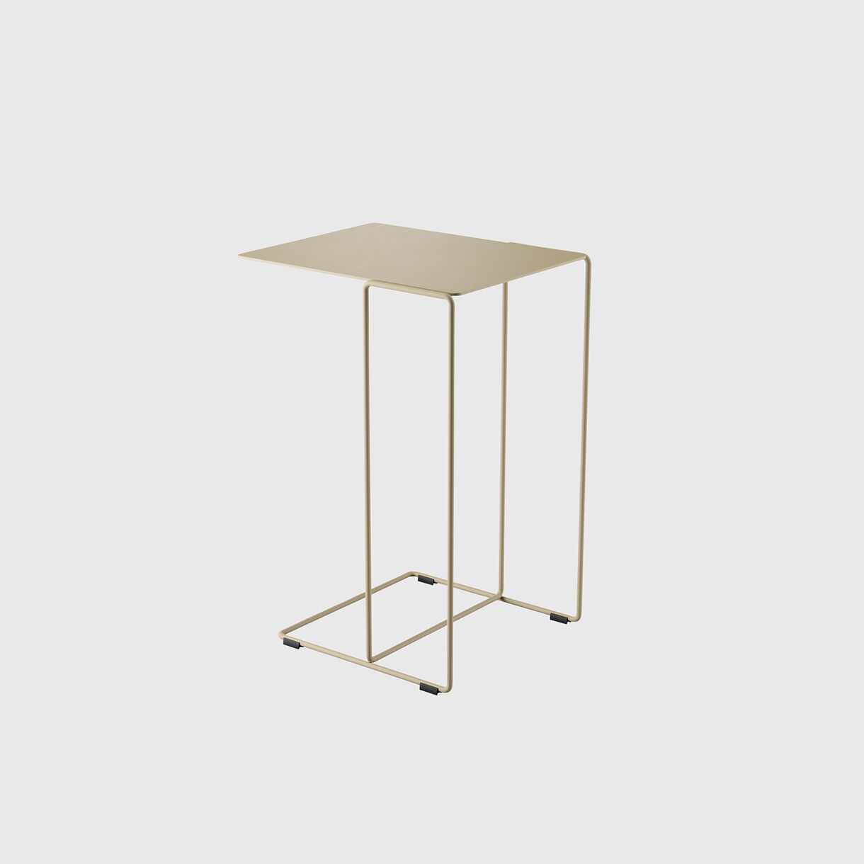 Oki Side Table, Small, Matt Sand