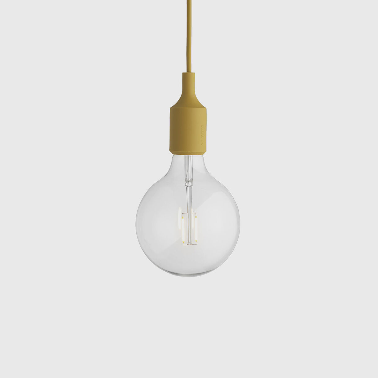 E27 Pendant Lamp, Mustard