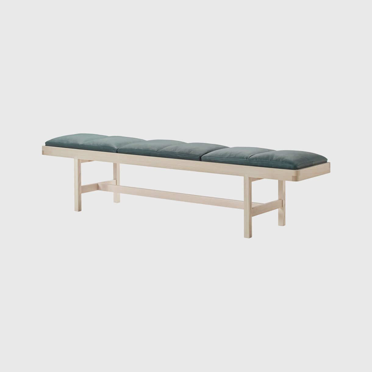 Dining Bench, Ash Leather