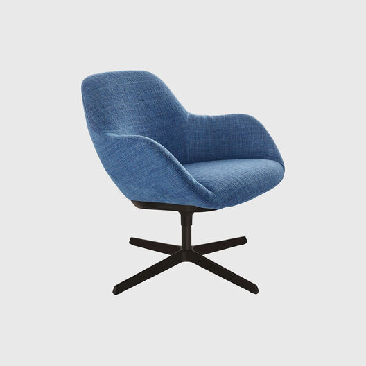 Sheru Lounge Armchair, 4 Star Base