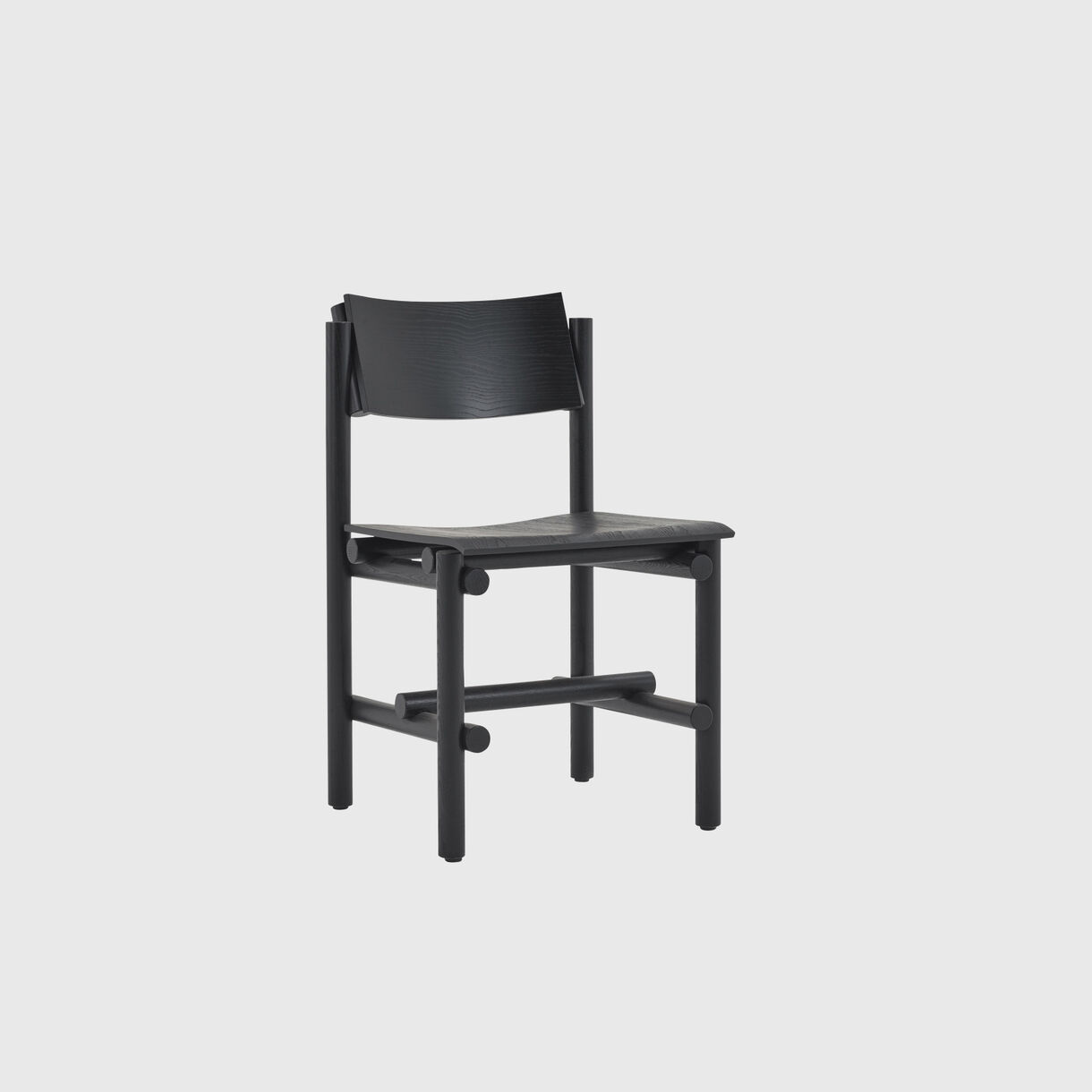 Muecke Chair, Black Ash