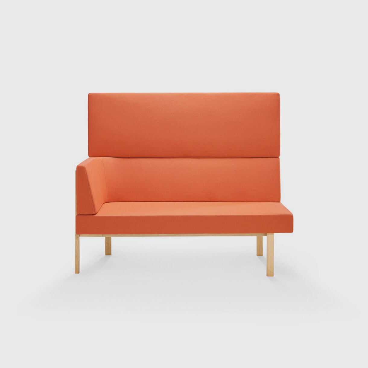 Homework Highback Chaise Lounge, Orange