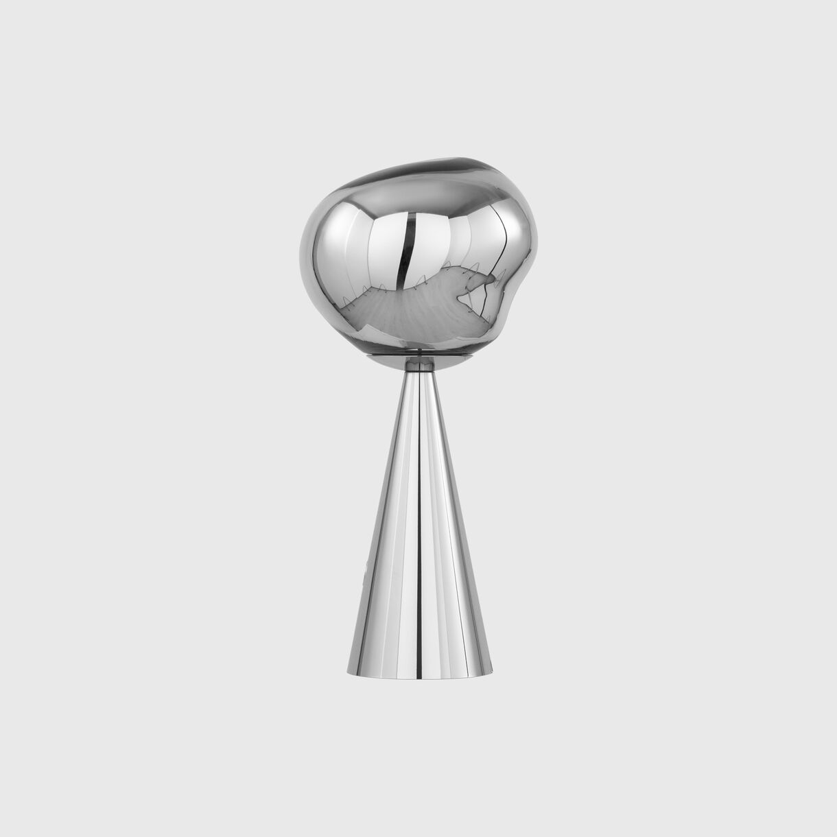 Melt Portable Lamp, LED, Chrome