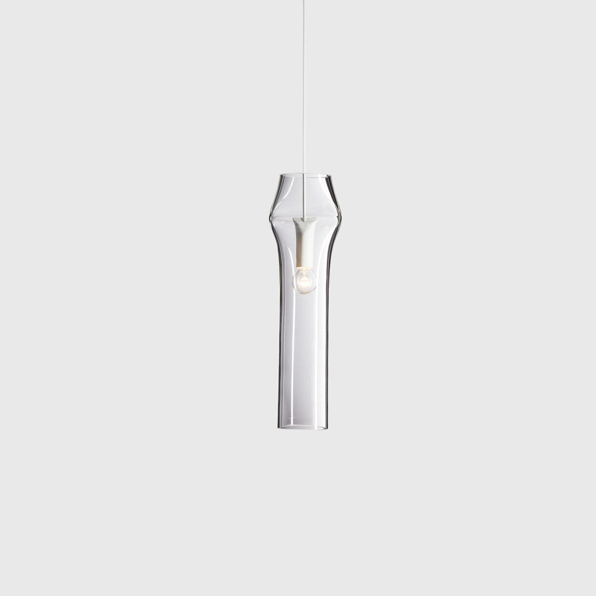 Press Pendant Lamp, Clear