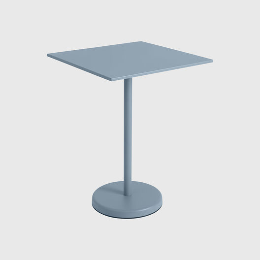 Linear Steel High Cafe Table